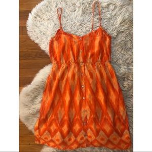 Orange 🍊 Forever 21 Cami dress short S small